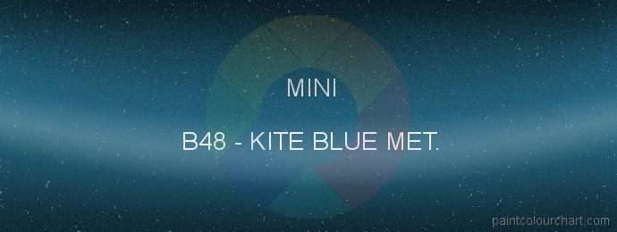Mini paint B48 Kite Blue Met.
