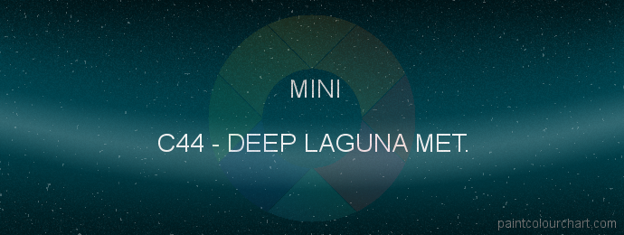 Mini paint C44 Deep Laguna Met.