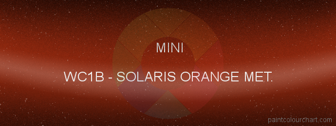 Mini paint WC1B Solaris Orange Met.