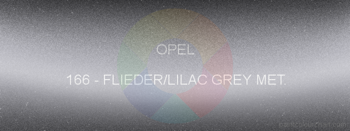 Opel paint 166 Flieder/lilac Grey Met.