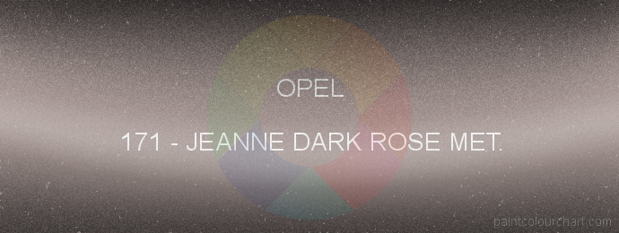 Opel paint 171 Jeanne Dark Rose Met.
