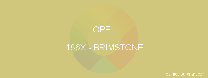 Opel paint 186X Brimstone