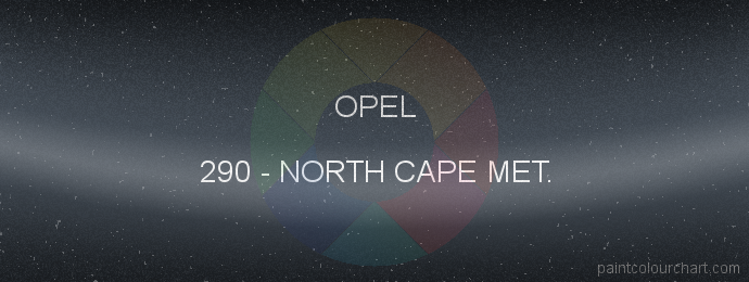 Opel paint 290 North Cape Met.