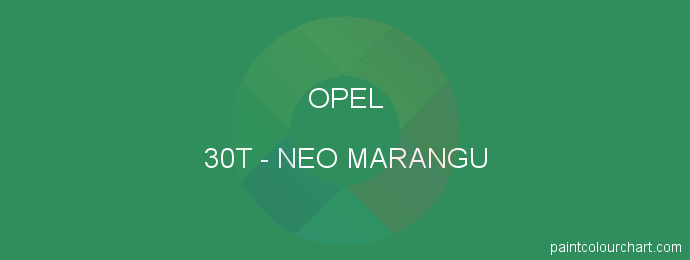 Opel paint 30T Neo Marangu