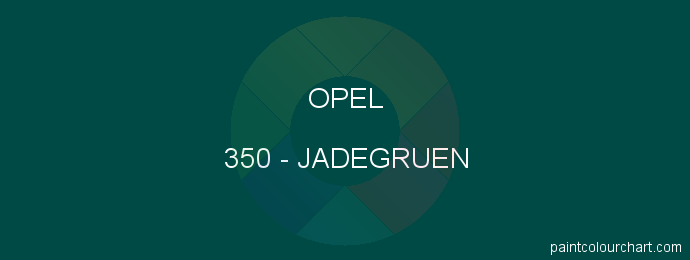 Opel paint 350 Jadegruen