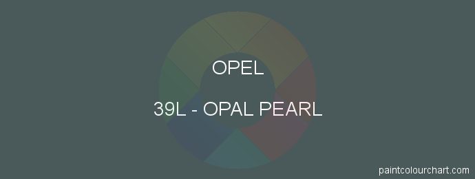 Opel paint 39L Opal Pearl