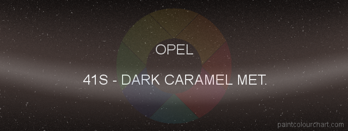 Opel paint 41S Dark Caramel Met.
