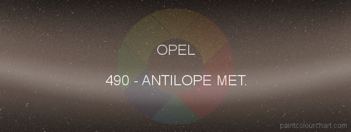 Opel paint 490 Antilope Met.