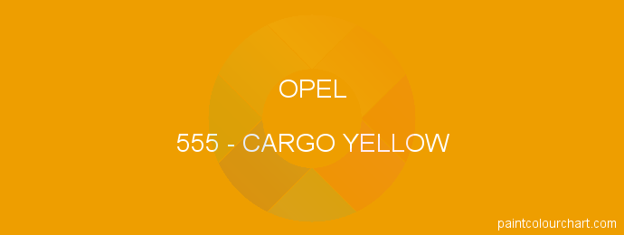 Opel paint 555 Cargo Yellow