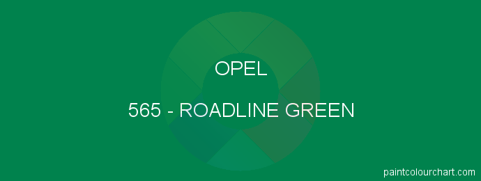 Opel paint 565 Roadline Green