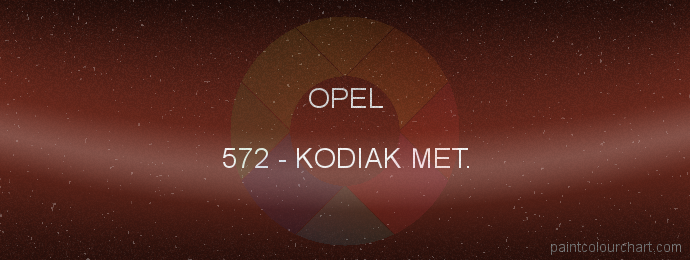 Opel paint 572 Kodiak Met.