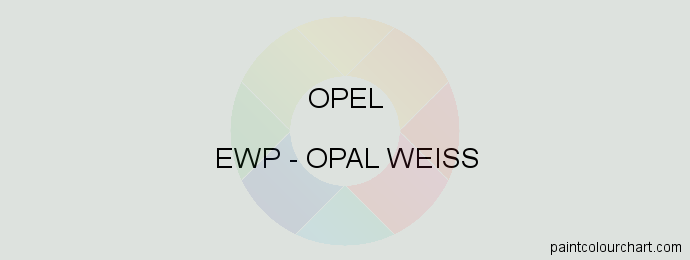 Opel paint EWP White Jade