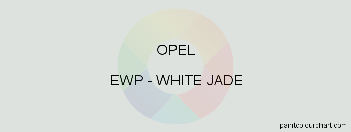 Opel paint EWP White Jade