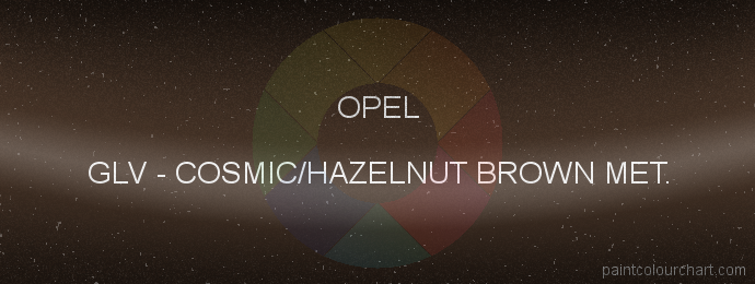 Opel paint GLV Cosmic/hazelnut Brown Met.
