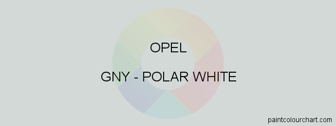 Opel paint GNY Polar White