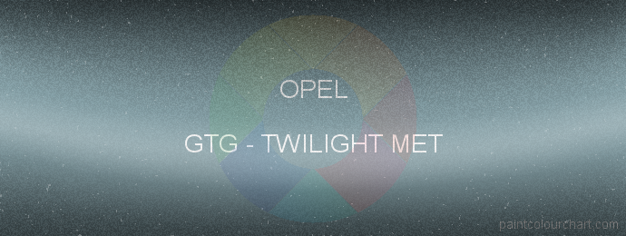 Opel paint GTG Twilight Met