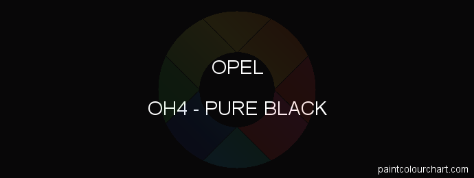 Opel paint OH4 Pure Black