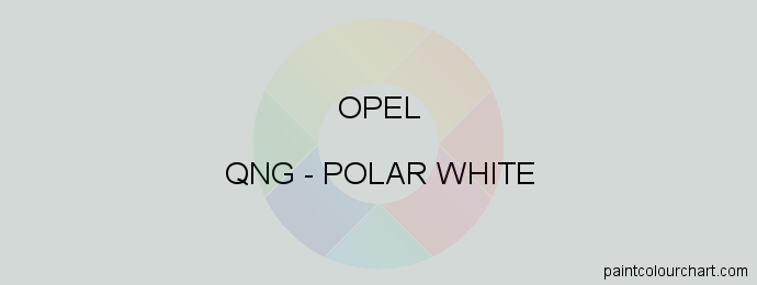 Opel paint QNG Polar White