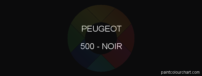 Peugeot paint 500 Noir