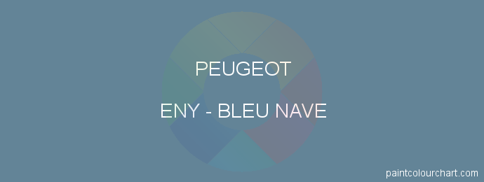 Peugeot paint ENY Bleu Nave
