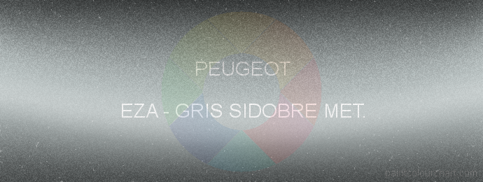 Peugeot paint EZA Gris Sidobre Met.
