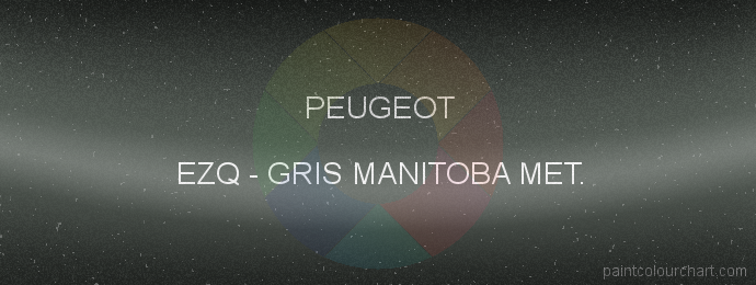 Peugeot paint EZQ Gris Manitoba Met.
