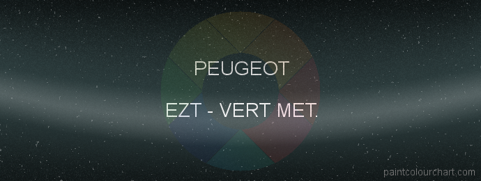 Peugeot paint EZT Vert Met.