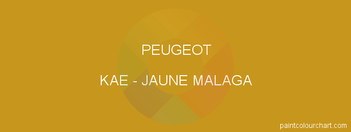 Peugeot paint KAE Jaune Malaga
