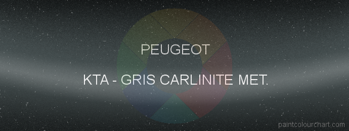 Peugeot paint KTA Gris Carlinite Met.