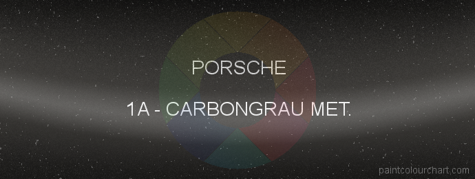 Porsche paint 1A Carbongrau Met.