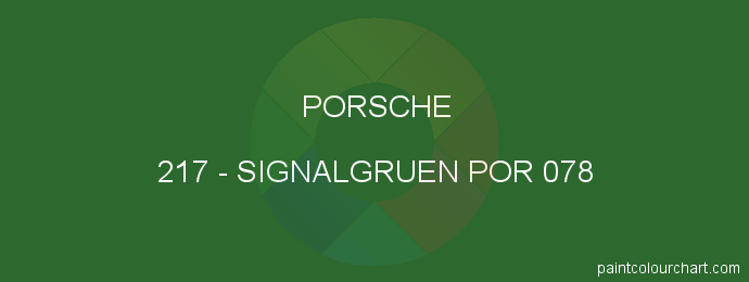 Porsche paint 217 Signalgruen Por 078