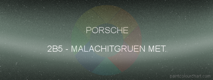 Porsche paint 2B5 Malachitgruen Met.