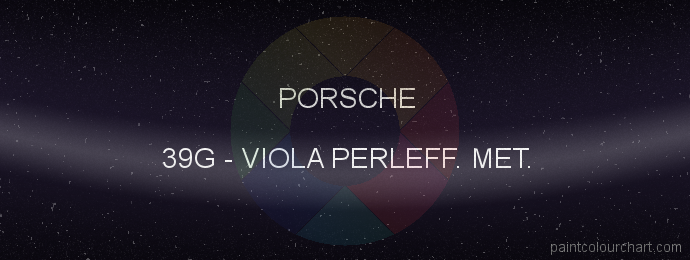 Porsche paint 39G Viola Perleff. Met.