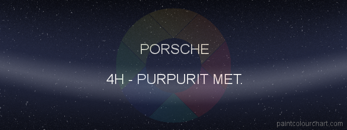 Porsche paint 4H Purpurit Met.
