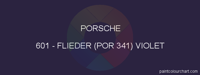 Porsche paint 601 Flieder (por 341) Violet