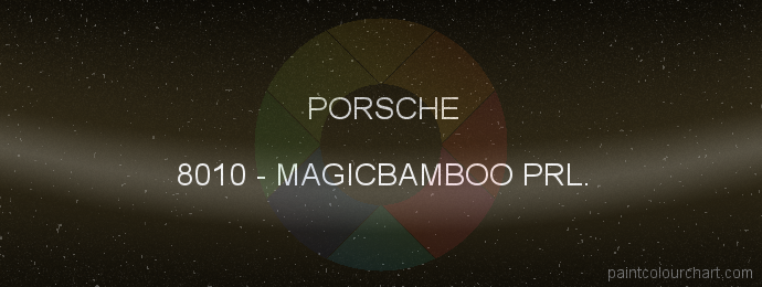 Porsche paint 8010 Magicbamboo Prl.