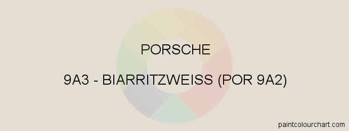 Porsche paint 9A3 Biarritzweiss (por 9a2)