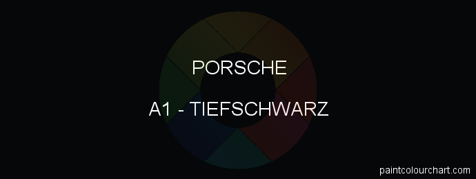 Porsche paint A1 Tiefschwarz