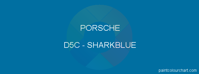 Porsche paint D5C Sharkblue