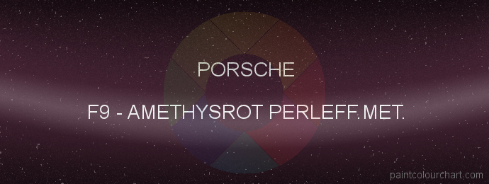 Porsche paint F9 Amethysrot Perleff.met.