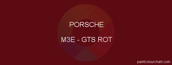 Porsche paint M3E Gts Rot