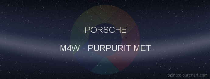 Porsche paint M4W Purpurit Met.