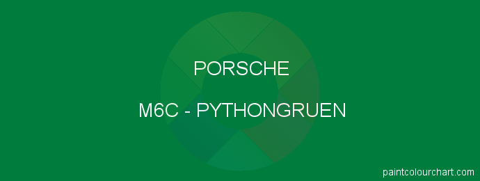 Porsche paint M6C Pythongruen