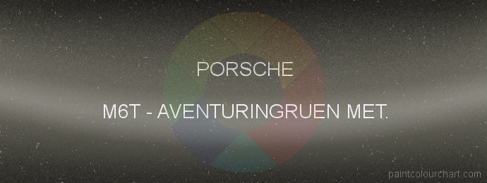 Porsche paint M6T Aventuringruen Met.