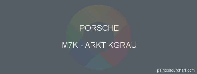 Porsche paint M7K Arktikgrau