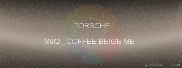 Porsche paint M8Q Coffee Beige Met.