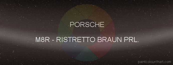 Porsche paint M8R Ristretto Braun Prl.