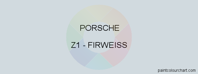Porsche paint Z1 Firweiss