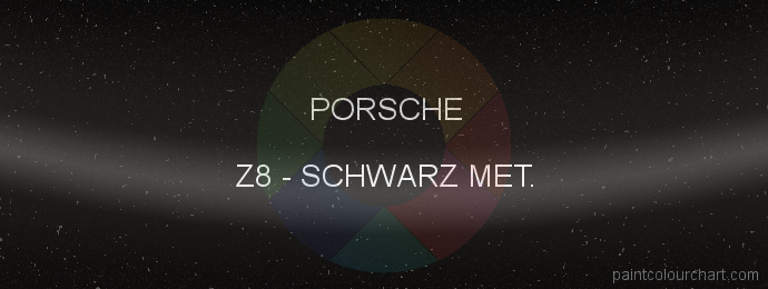 Porsche paint Z8 Schwarz Met.