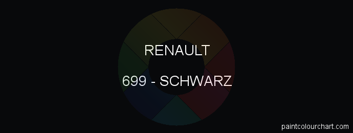 Renault paint 699 Schwarz